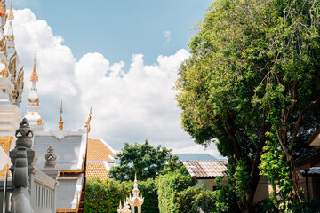 Obraz premium Wat Santitham temple in Chiang Mai, Thailand