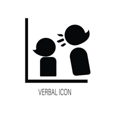 concept symbol of communicating to subordinates verbally