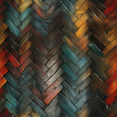 Herringbone template texture of Vintage Patina (Tile)	