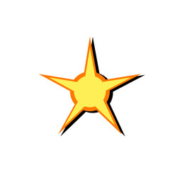 Sparkle Retro Star