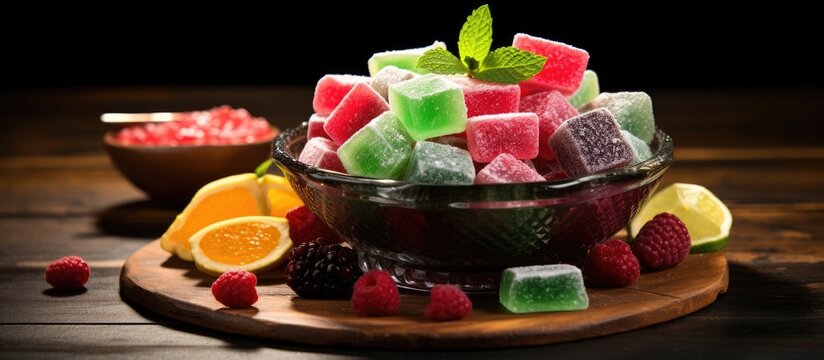 Mexican traditional candies borrachito With copyspace for text