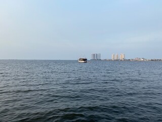 boat on the sea