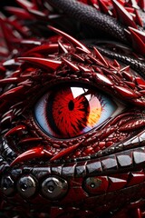 Red Eye Dragon Wallpaper HD