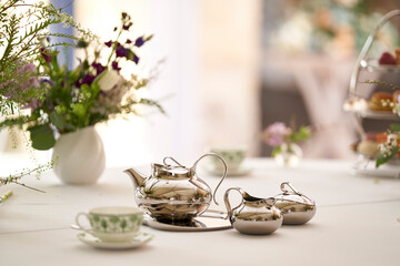 English Afternoon Tea Silverware