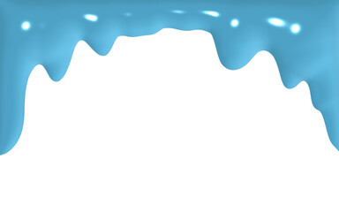 light blue water ocean liquid ink paint drip drop flow illustration vector abstract background png