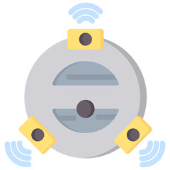 Vacuum Technology Flat Icon