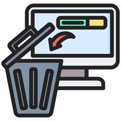 Uninstalled Outline Color Icon