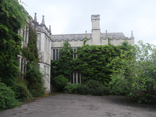 Blick auf das Herrenhaus von Lanhydrock im Cornwall England