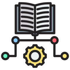 Systematic Outline Color Icon