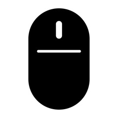 Computer mouse vector icon	