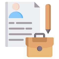 Business Registration Flat Icon