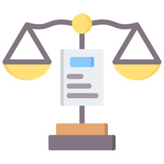 Civil Cases Flat Icon