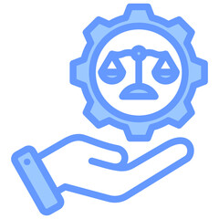 Services Blue Icon