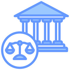 Government Blue Icon