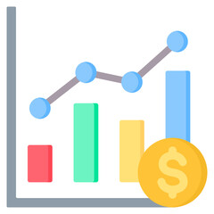 Financial Flat Icon