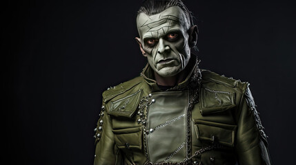 Fototapeta na wymiar Classic Frankenstein's Monster Attire