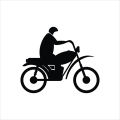 motorbikes and people icon