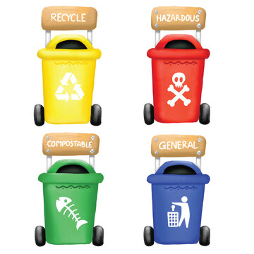 Recycle bin or garbage