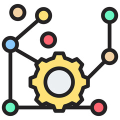 Complexity Outline Color Icon