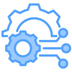 Engineering Blue Icon