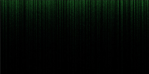 Abstract Monochrome Elegant stipple green pattern in black background. Gradient Texture, Seamless striped design and digital textile surface background random halftone effect