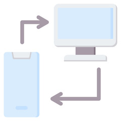 Technological Changes Flat Icon