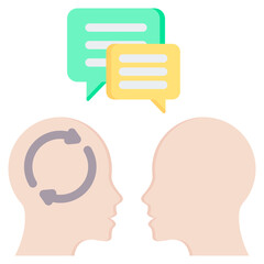 Social Skill Flat Icon