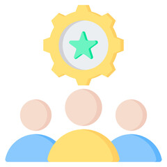 Leadership Flat Icon