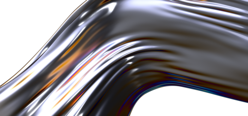 Abstract fluid gradient shape flowing