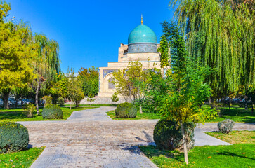Kaffol Shoshiy mausoleum in Khazrati Imam Complex (Tashkent, Uzbekistan)