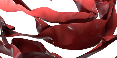 Flying Red Silk