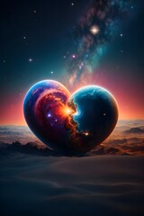 Kosmische Herzen