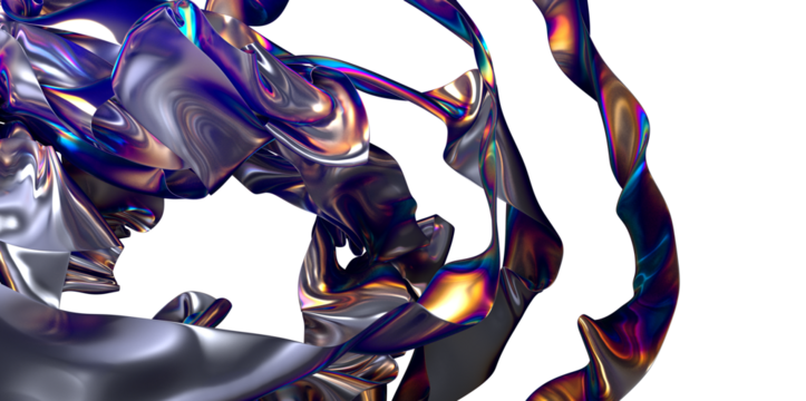 Chromatic Dreamscape: Immerse Yourself in a 3D Mosaic of Colors