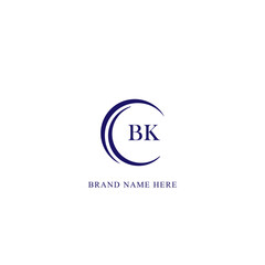 BK logo. B K design. White BK letter. BK, B K letter logo design. Initial letter BK linked circle uppercase monogram logo. B K letter logo vector design. 