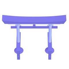 Torii sacred traditional gate Japan shintoism religion.