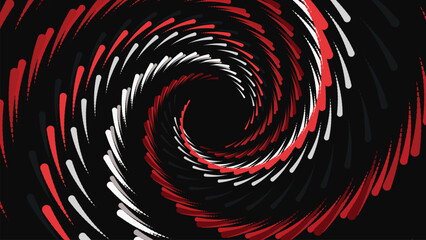 Abstract spiral vortex symbol logo background in dark color. This can be used as a logo or background wallpaper. - obrazy, fototapety, plakaty
