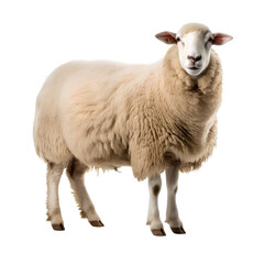 sheep on transparent background PNG