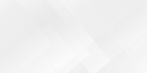 Abstract background seamless with lines and technology square triangle geometric texture background. Space futuristic design concept. Decorative web layout or poster, banner. White grey background.