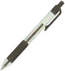 黒色のボールペン 文房具