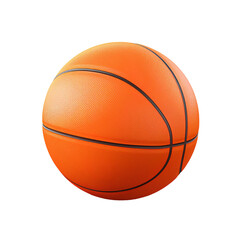 basketball ball On a transparent background PNG