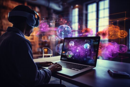 Creator utilizes AI assistance in content generation: a fusion of imagination and technology