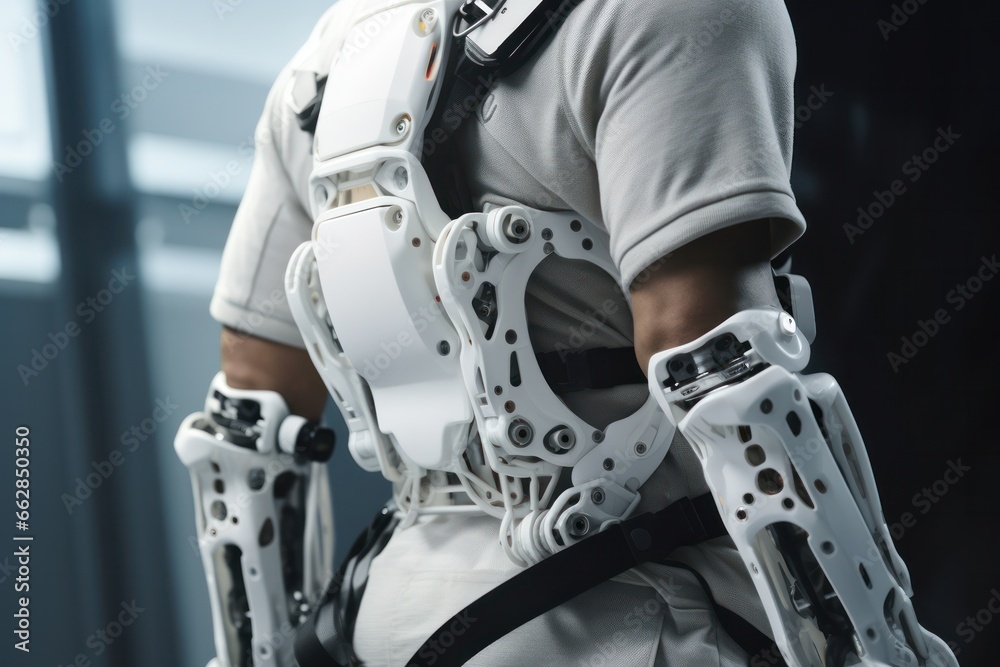 Poster embracing future healthcare with a robotic ai-assisted exoskeleton for improved mobility