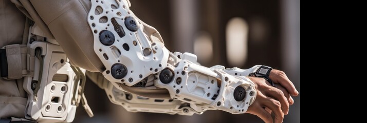 Mobility reimagined: Individual in robotic exoskeleton highlights AI's healthcare evolution