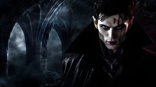 gruseliger Vampir 
