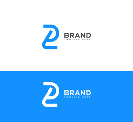 zp, pz letter logo