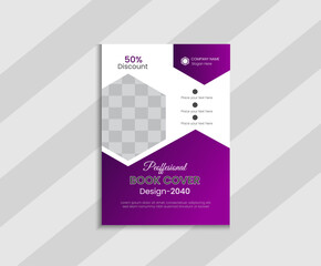 Template vector design for Brochure, Annual Report, Magazine, Poster, Corporate Presentation, Portfolio, Flyer, infographic, layout modern with color size A4, 
