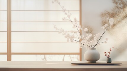 soft japandi interior design