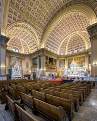  Interior of the historic Our Lady of Sorrows Basilica in Chicago, Illinois © gnagel