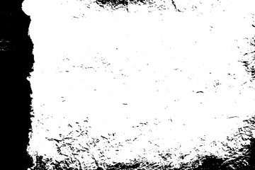 Rustic grunge vector texture with grain and stains. Abstract noise background. Weathered surface. Dirty and damaged. Detailed rough backdrop. Vector graphic illustration with transparent white. EPS10.