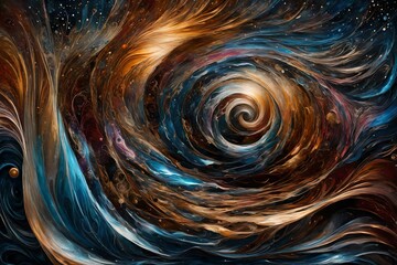 abstract background with spiral 4k HD quality photo. 